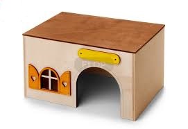 Pin GA Świnka 22x14x14cm Domek drewniany