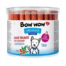 Bow Wow P Pies 60szt Kiełbaski Salami Z kolagenem