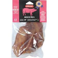 Zolux P Pies 2szt Uszy wieprzowe Naturalne