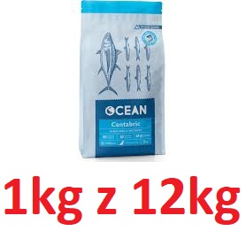 Ocean Cantabric R Pies 1kg Adult Ryby Bez zbóż