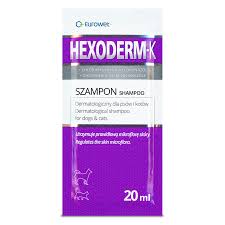 EuroWet SZO Pies/Kot 20ml Szampon Zapalenie skóry