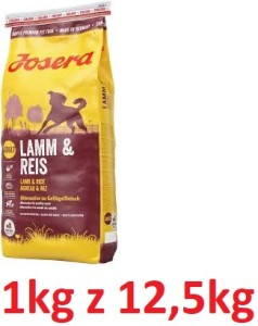 Josera R Pies 1kg Adult Lamb Rice Jagnięcina Ryż