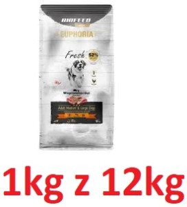 Euphoria Fresh R Pies 1kg M/L Adult Wieprz Gęś