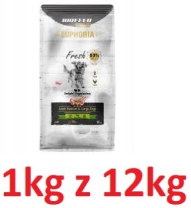 Euphoria Fresh R Pies 1kg M/L Adult Indyk Jagnie