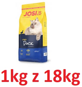 Josera Josicat R Kot 1kg Adult Kaczka Crispy