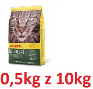 Josera R Kot 0,5kg Adult Naturecat Drób z łososiem