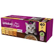 Whiskas SA Kot 40x85g Adult Drób Frykas Galaretka