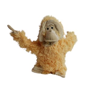Deleo Z Pies 41cm Orangutan pluszowy Brązowy
