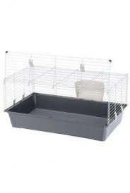 Ferplast GA Królik 95x57x46cm Klatka Ciemny szary