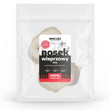 Uniszki P Pies 2szt Noski wieprzowe Białe Suszone