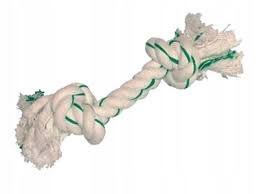 Zolux Z Pies 22cm Szarpak Sznur miętowy Bawełna