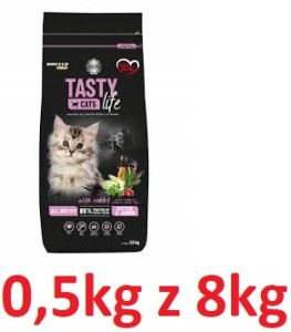 Tasty R Kot 0,5kg Kitten Life Królik
