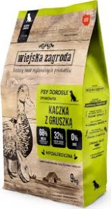 Wiejska Z. S Pies 9kg M Adult Kaczka z gruszką
