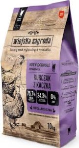 Wiejska Z. S Kot 10kg S Adult Kurczak z kaczką