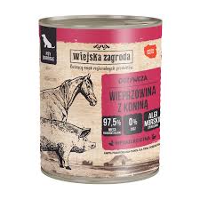 Wiejska Z. PU Pies 400g Adult Wieprzowina Konina