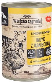 Wiejska Z. PU Pies 400g Adult Indyk z jagnieciną
