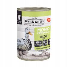 Wiejska Z. Mono PU Kot 400g Adult Kaczka Pasztet