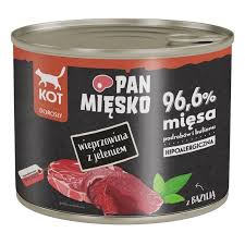 Pan M. PU Kot 200g Adult Wieprzowina z jeleniem