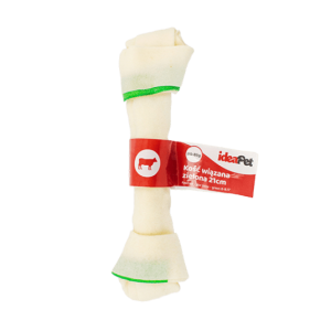 Ideapet P Pies 1szt 21cm Kość wiązana Zielona