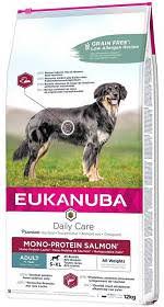 Eukanuba S Pies 12kg S Adult Mono Daily Care Łosoś