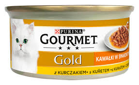 Gourmet Gold PU Kot 85g Adult Kawałki kurczaka Sos