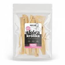 Uniszki P Pies 100g Skóra królika bez futra