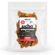 Uniszki P Pies 500g Uszy wieprzowe Środkowe