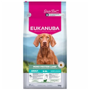Eukanuba Mono S Pies 12kg Adult Jagnięcina