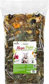 Alegia Mega paka SZ Królik 1kg Mix ziół Miesznaka