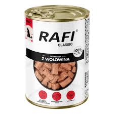 Rafi PU Pies 1240g Adult Wołowina Kawałki w sosie
