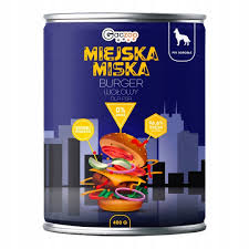 Miejska PU Pies 400g Adult Burger Wołowy Pasztet