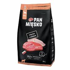 Pan Mięsko Karma sucha dla psa Cielęcina z indykie