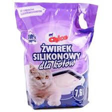 Chico Ż Kot 7,6l Żwirek silikonowy Lawenda