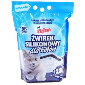 Chico Ż Kot 7,6l Żwirek silikonowy Naturalny