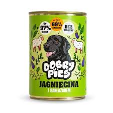 Dobry P. PU Pies 400g Adult Jagnięcina Bakłażan