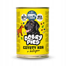 Dobry P. Mono PU Pies 400g Adult Konina Kolagen
