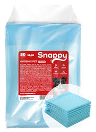 Snappy PP Pies 60x90cm 20szt Podkłady niebieskie