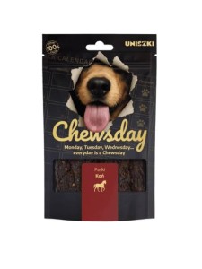 Uniszki P Pies 80g Paski z koniny Chewsday