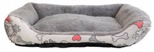 Uniq LA Pies 66x51x11cm Prostokątne Szare Do 11kg