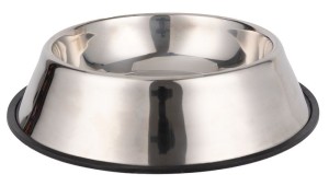 Uniq MA Pies 1,4l Miska metalowa na gumie