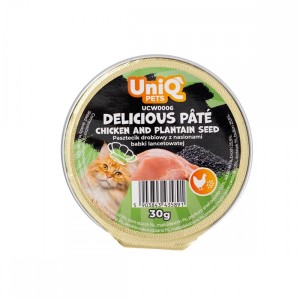 Uniq FT Kot 8x30g Adult Drób Babka płesznik