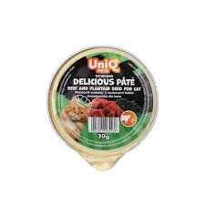 Uniq FT Kot 8x30g Adult Wołowina Pasztet