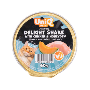 Uniq P Kot 6x60g Shake Płyn Kurczak z melonem