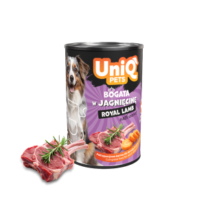 Uniq PU Pies 375g Adult Jagnięcina Pasztet