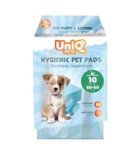 Uniq PP Pies 60x60cm 10szt Podkłady Zapach trawy