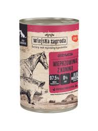 Wiejska Z. PU Pies 400g Adult Wieprzowina Konina