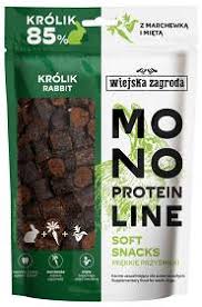 Wiejska Z. Mono P Pies 115g Treserki Królik Mięta