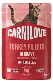 Carnilove SA Kot 85g Adult Indyk z walerianą Sos