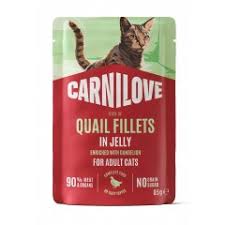 Carnilove SA Kot 85g Adult Przepiórka w galaretce