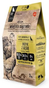 Wiejska Z. S Pies 2kg L Adult Indyk z gęsią